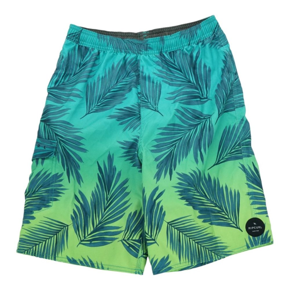 Rip Curl Board Shorts Mirage Mason Ho Rockies Green Hawaii Boys Sz XL‎